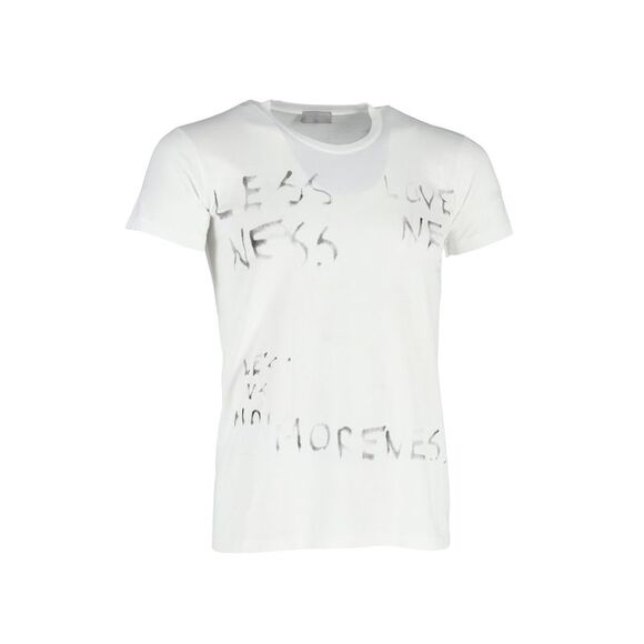 Dior Statement Crewneck T-Shirt in White Cotton - Picture 1 of 3
